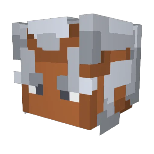 DunniesBeatr Minecraft avatar head, 3D render