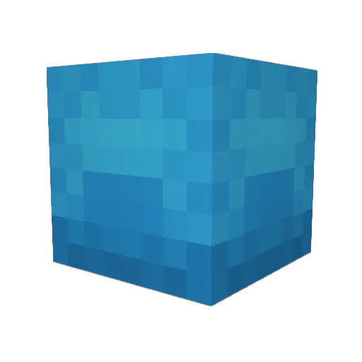 Dupe Minecraft avatar head, 3D render