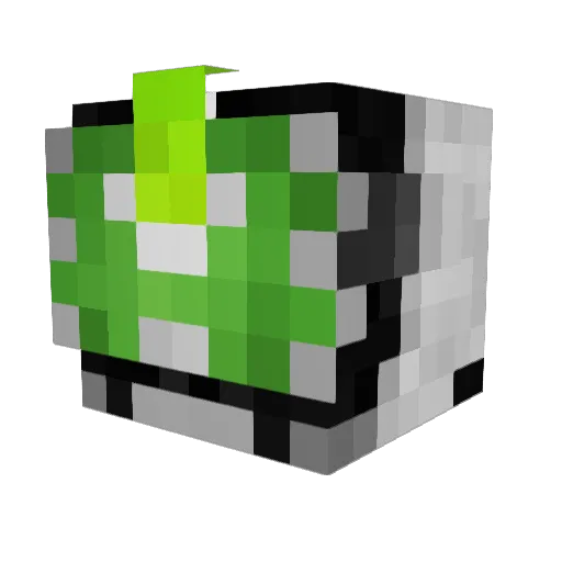 Durant_1 Minecraft avatar head, 3D render