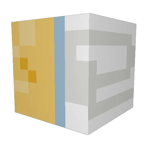 Durdanwar Minecraft avatar head, 3D render