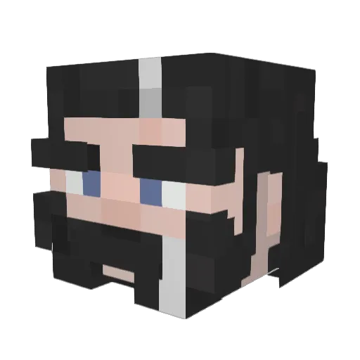 Durgan_Steinbart Minecraft avatar head, 3D render