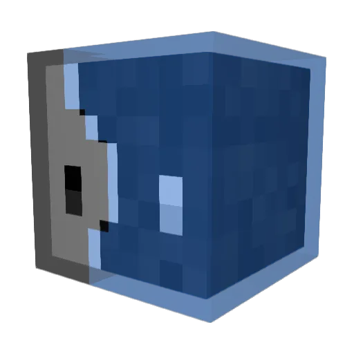 Duriq Minecraft avatar head, 3D render