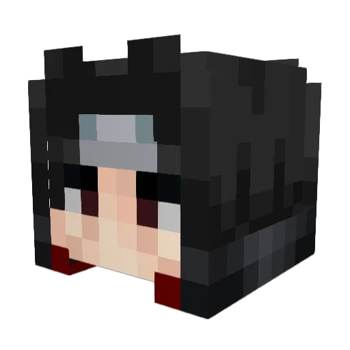 DurkioSmurkioo Minecraft avatar head, 3D render