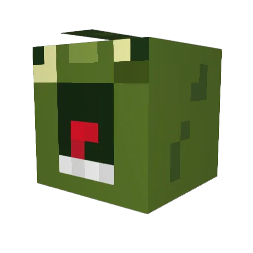 Durnofeet Minecraft avatar head, 3D render