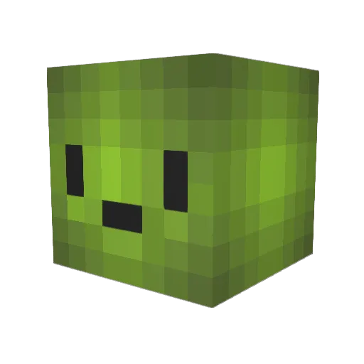 DuroConcepts Minecraft avatar head, 3D render