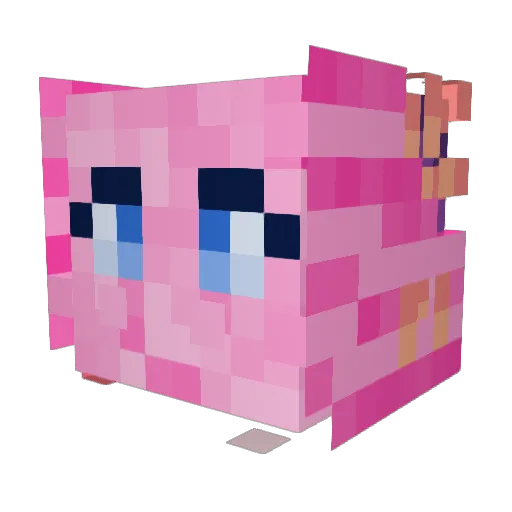 DurtyKellz Minecraft avatar head, 3D render