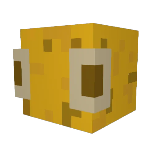 DuskCreature Minecraft avatar head, 3D render