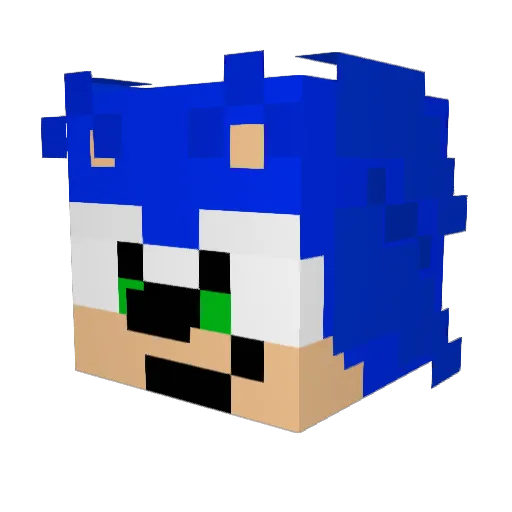 DustDyl Minecraft avatar head, 3D render