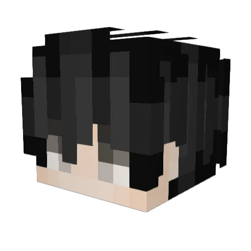 DustLantern Minecraft avatar head, 3D render