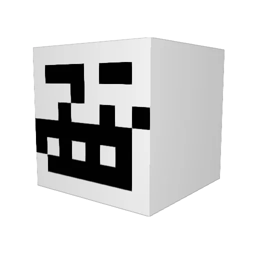 Dustin1805 Minecraft avatar head, 3D render