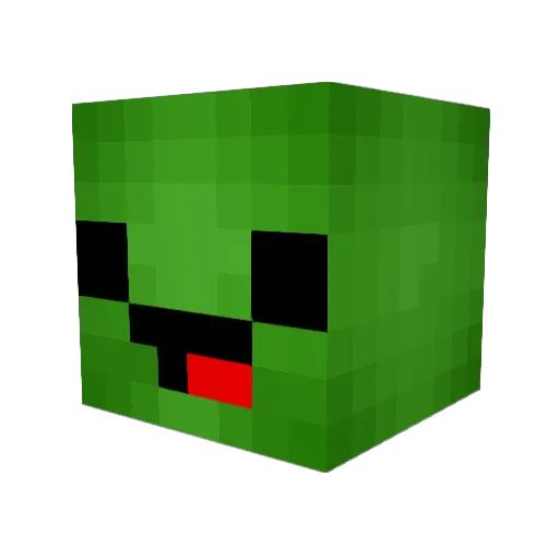 Dustin1963 Minecraft avatar head, 3D render