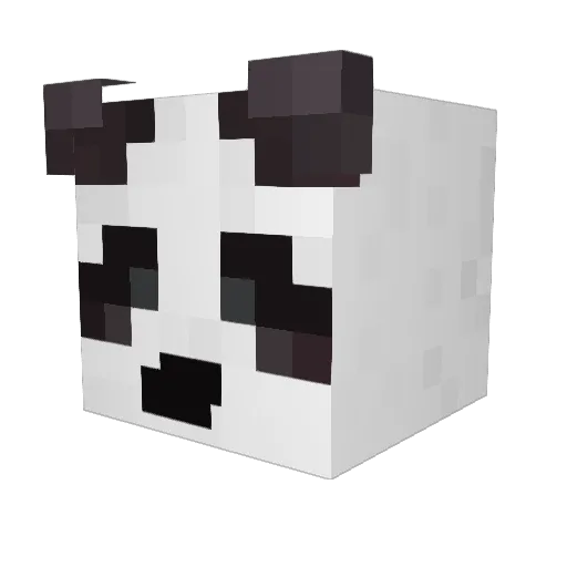 DustyKrumples Minecraft avatar head, 3D render