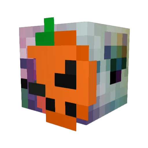 DustyMew Minecraft avatar head, 3D render