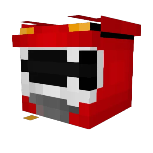 Dustyboi2904 Minecraft avatar head, 3D render