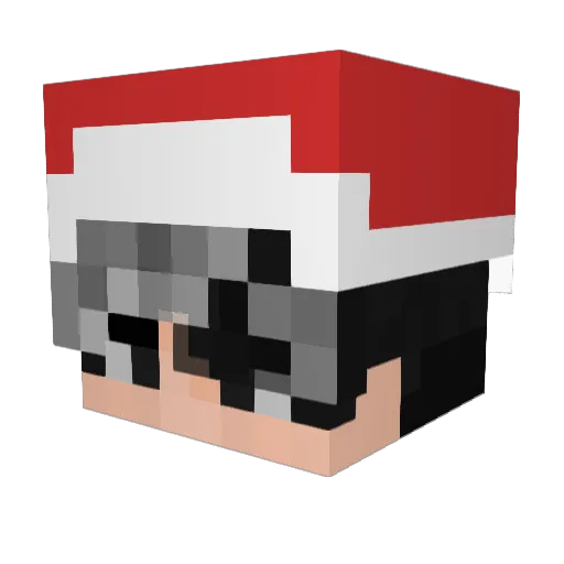 DutchHollandNL Minecraft avatar head, 3D render