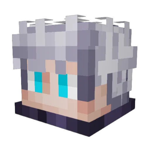 Dutch_Prophecy Minecraft avatar head, 3D render
