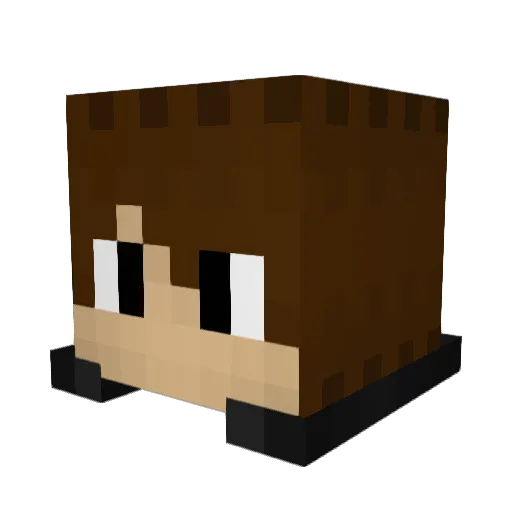 Dutch_guy_Tijs Minecraft avatar head, 3D render