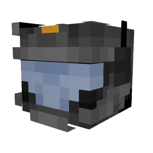Dutch_ods Minecraft avatar head, 3D render