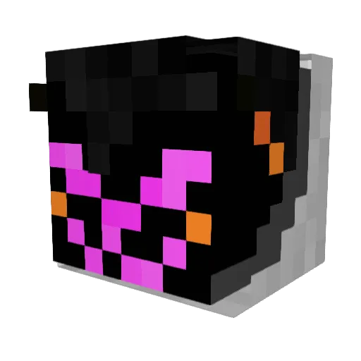Dutchbai Minecraft avatar head, 3D render