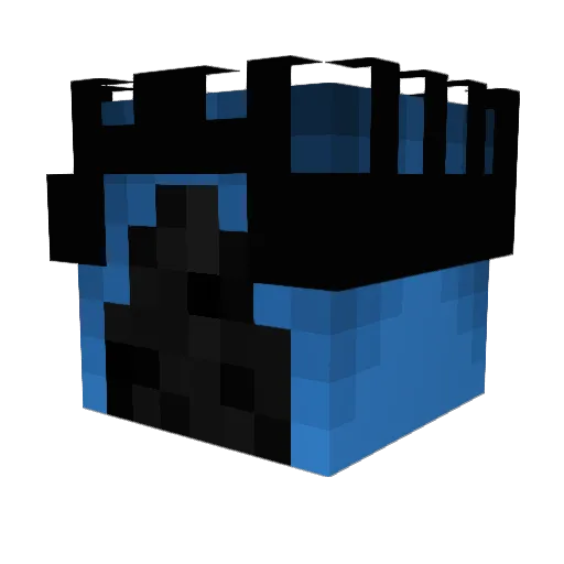 Dutchjoran Minecraft avatar head, 3D render