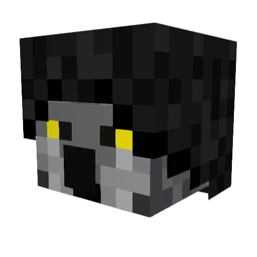 Dutchman54 Minecraft avatar head, 3D render