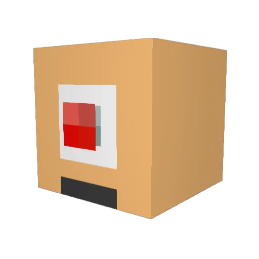 Dutchoasis Minecraft avatar head, 3D render