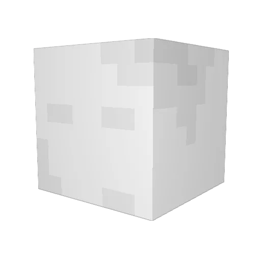 Duude93 Minecraft avatar head, 3D render