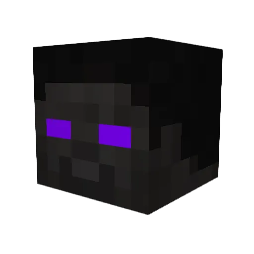 DvieSlave4 Minecraft avatar head, 3D render