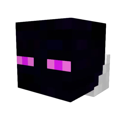 Dwackett Minecraft avatar head, 3D render