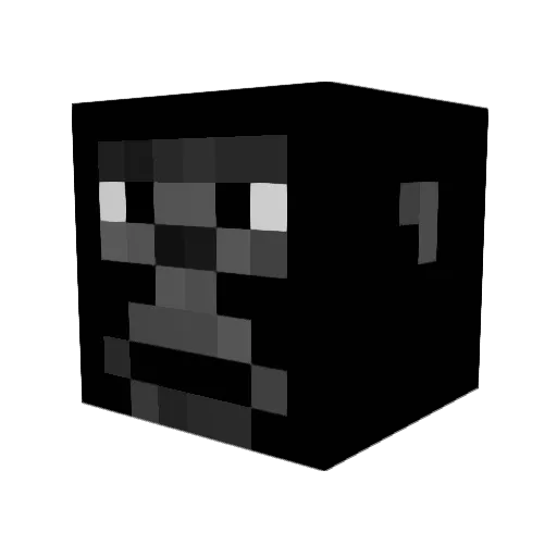 Dwarf_Francis Minecraft avatar head, 3D render