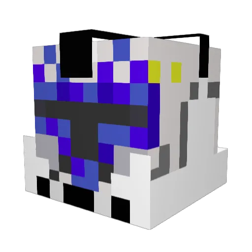 Dwarf_Ian Minecraft avatar head, 3D render