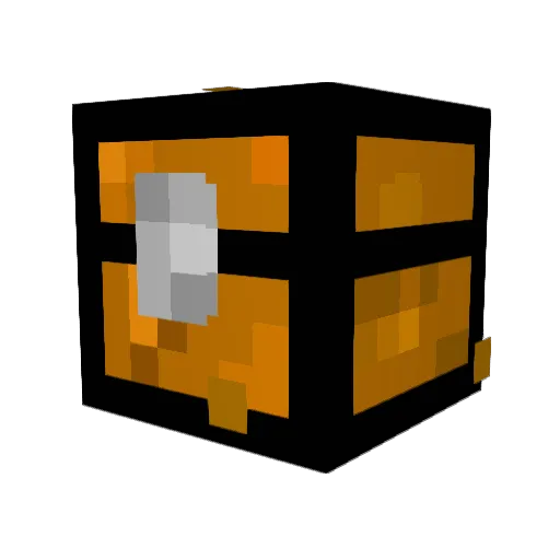 Dwarfbaby Minecraft avatar head, 3D render