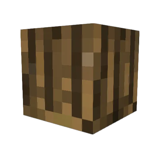 Dwarfcrumb Minecraft avatar head, 3D render