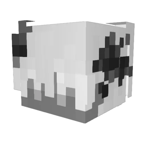 DwayneKai Minecraft avatar head, 3D render