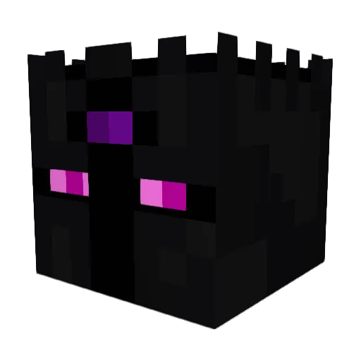 Dwoppie Minecraft avatar head, 3D render