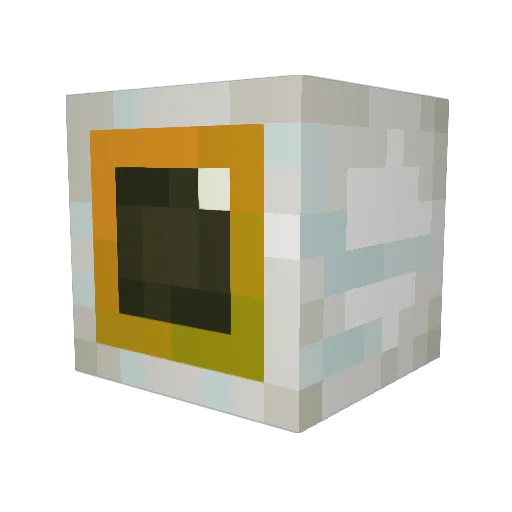 Dworld123123 Minecraft avatar head, 3D render