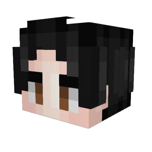DxTale Minecraft avatar head, 3D render