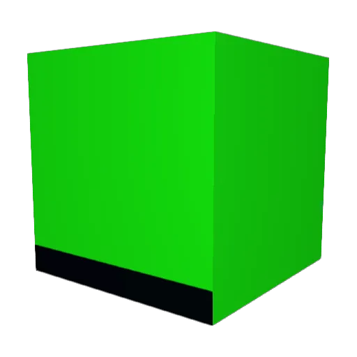 DxtrOnMC Minecraft avatar head, 3D render