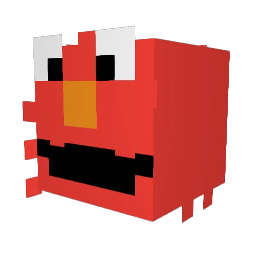 Dxvey808 Minecraft avatar head, 3D render