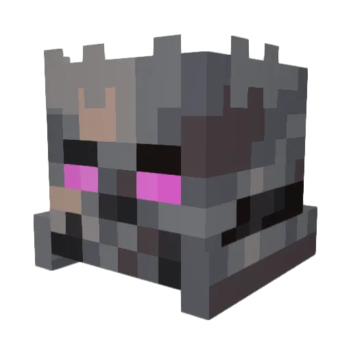 Dyagold Minecraft avatar head, 3D render