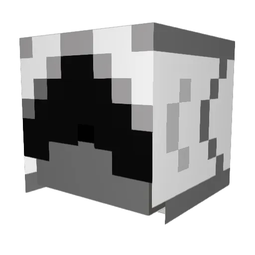 Dying_Light Minecraft avatar head, 3D render