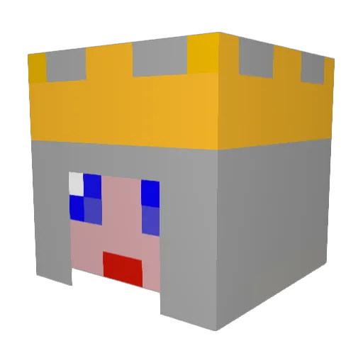 Dylan2109 Minecraft avatar head, 3D render