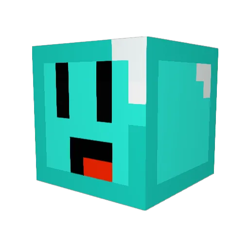 Dylan2345612 Minecraft avatar head, 3D render