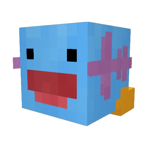 Dylan2857 Minecraft avatar head, 3D render