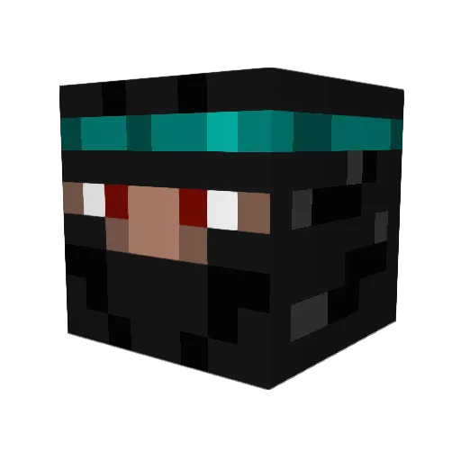 Dylan3433 Minecraft avatar head, 3D render