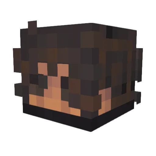 DylanAnnihilator Minecraft avatar head, 3D render
