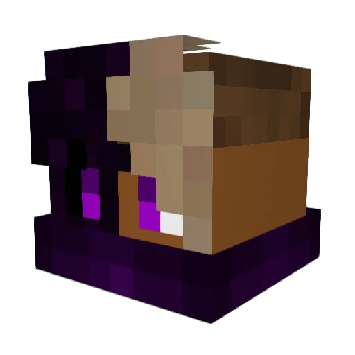 DylanCalder Minecraft avatar head, 3D render
