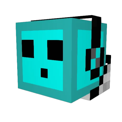 DylanElvine Minecraft avatar head, 3D render
