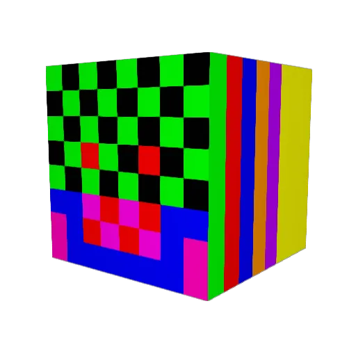 DylanIsa Minecraft avatar head, 3D render