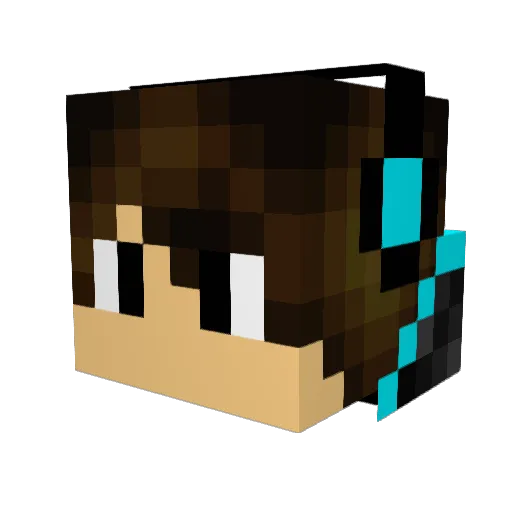 DylanJackson03 Minecraft avatar head, 3D render